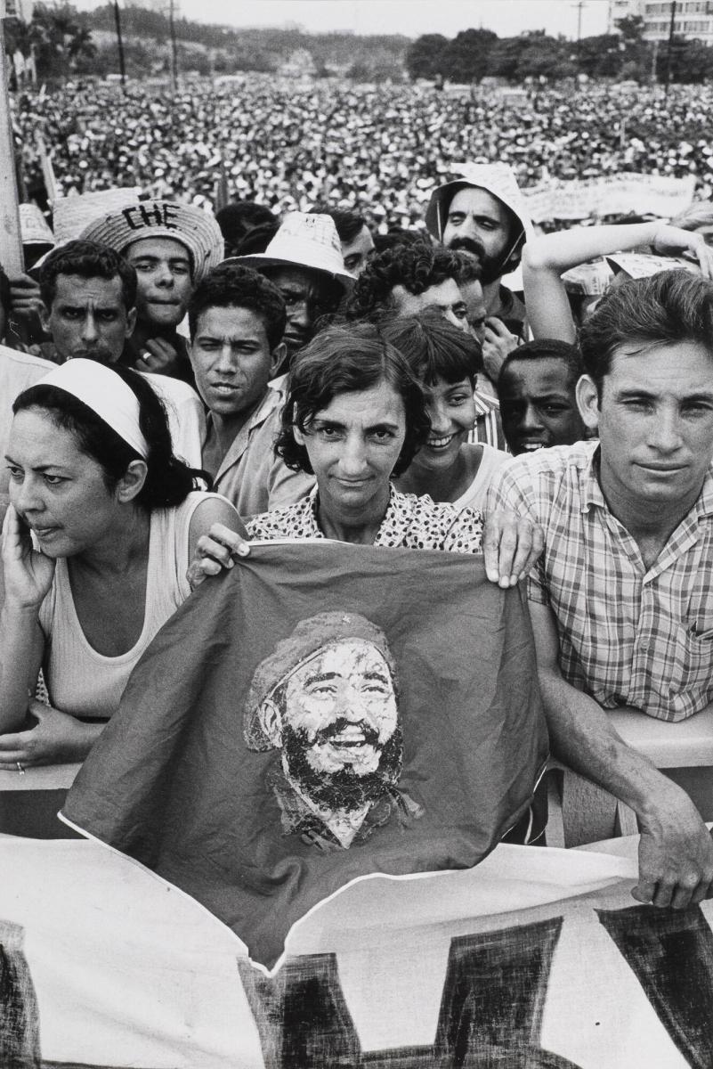 26 juli 1970, massmöte på Plaza de la Revolución. Havanna. Ur serien Kuba