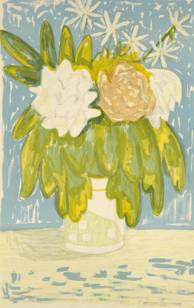 Blommor i vas