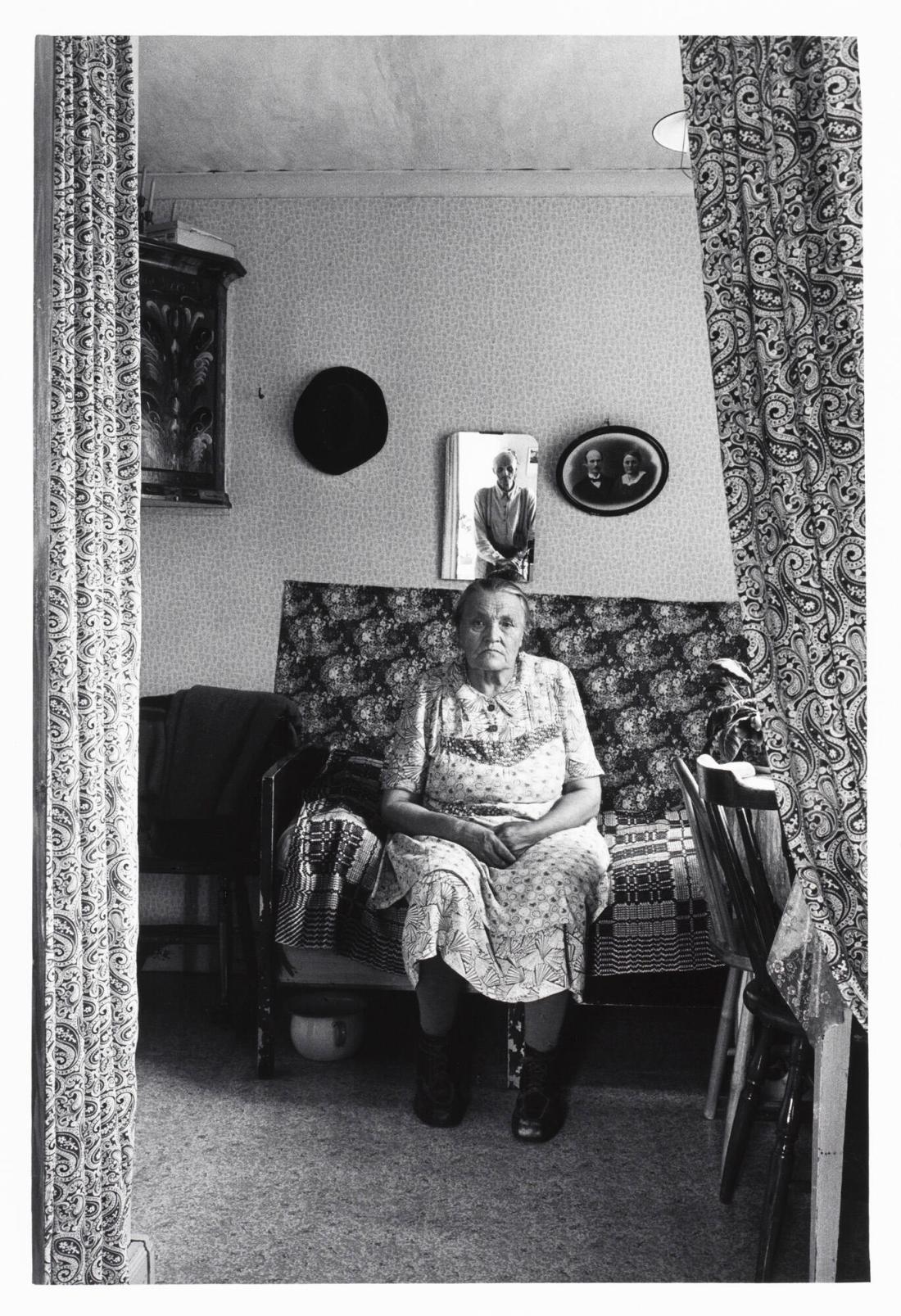 F kronotorparen Jonas Oskar Jonsson, f 1874 i Fiandberg, Vilhelmina socken. Gift med Maria Jonsson, f 1886 i Grundsjö. Ur serien Bilder från den stora flyttningen