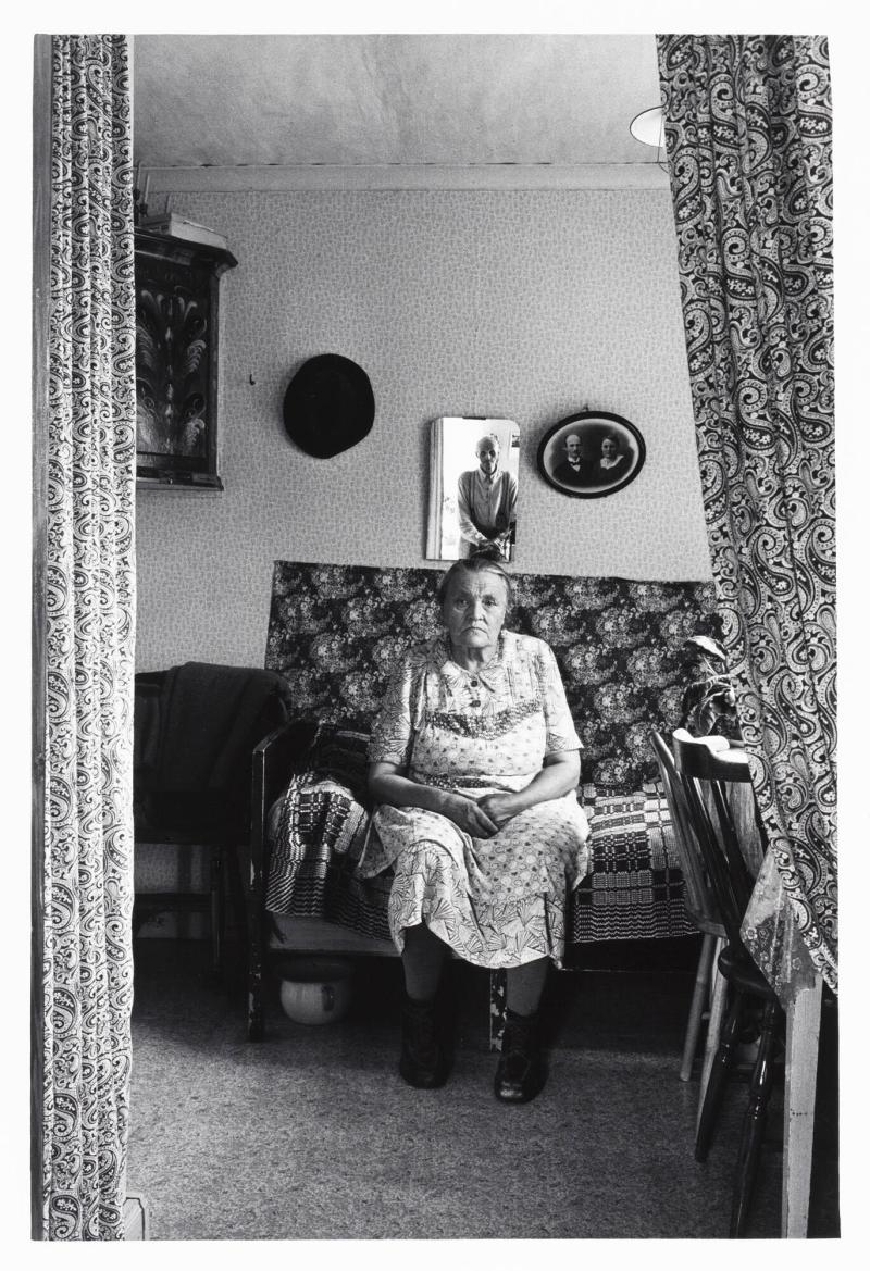 F kronotorparen Jonas Oskar Jonsson, f 1874 i Fiandberg, Vilhelmina socken. Gift med Maria Jonsson, f 1886 i Grundsjö. Ur serien Bilder från den stora flyttningen