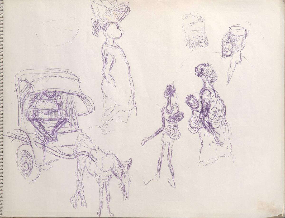 Skissblock nr 61, Senegal