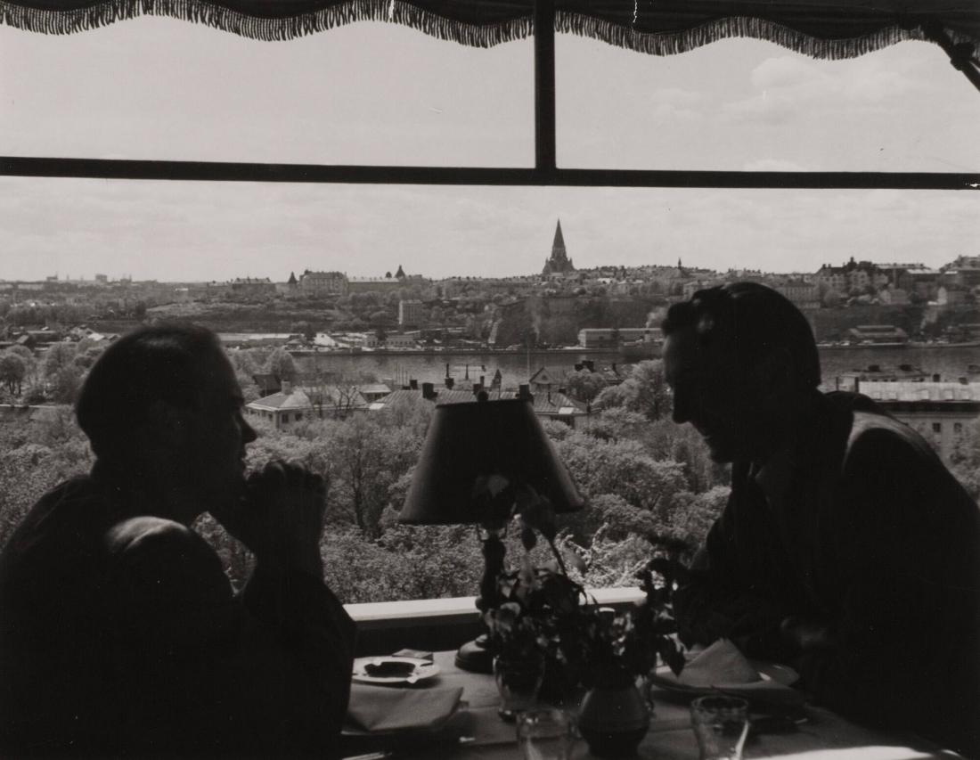 Utsikt från Restaurant Solliden på Skansen, Stockholm
