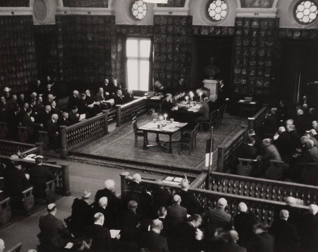 Adelsriksdagen samlad i Riddarhuset, Stockholm