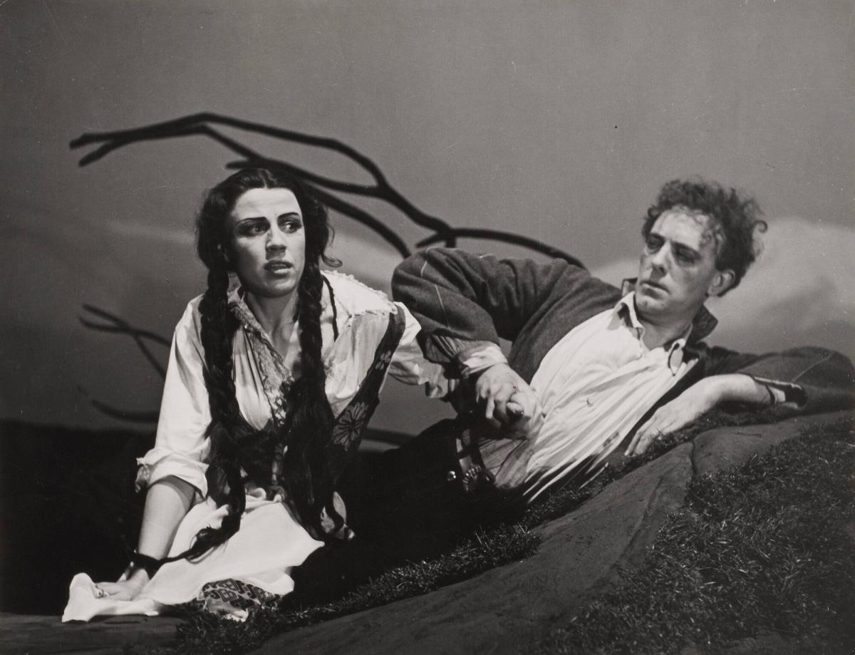 Kolbjörn Knudsen och Märta Dorff i Peer Gynt, Stadsteatern i Göteborg