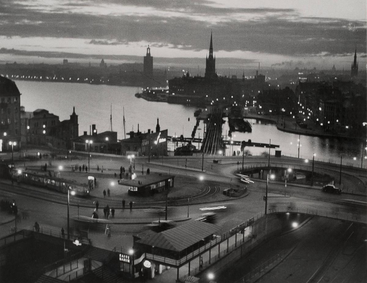 Utsikt från Katarinahissen, Stockholm