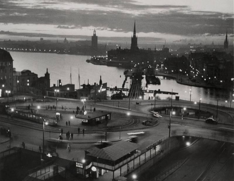 Utsikt från Katarinahissen, Stockholm