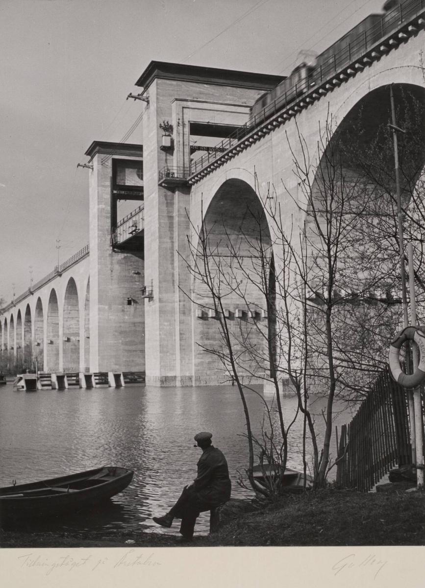 Tidningståget på Årstabron