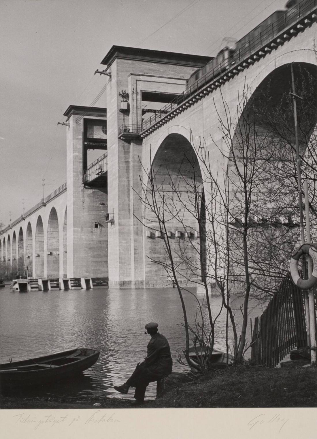 Tidningståget på Årstabron