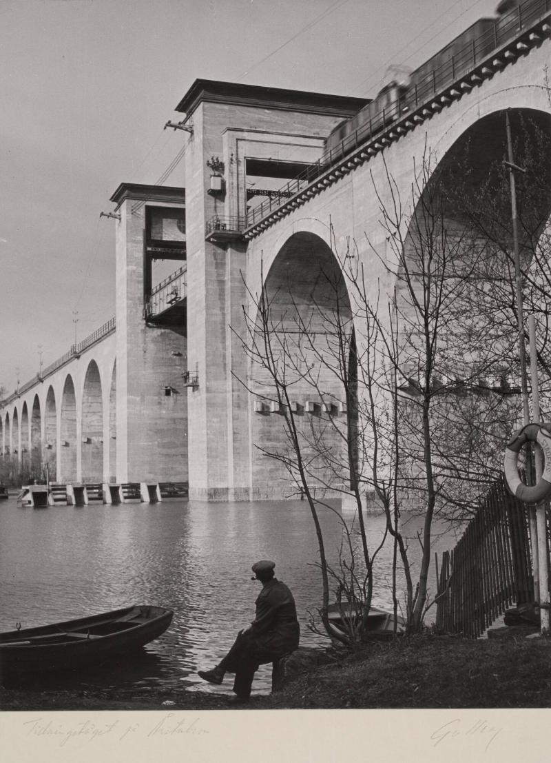 Tidningståget på Årstabron