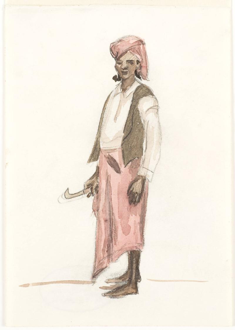 Manlig inföding, Ceylon