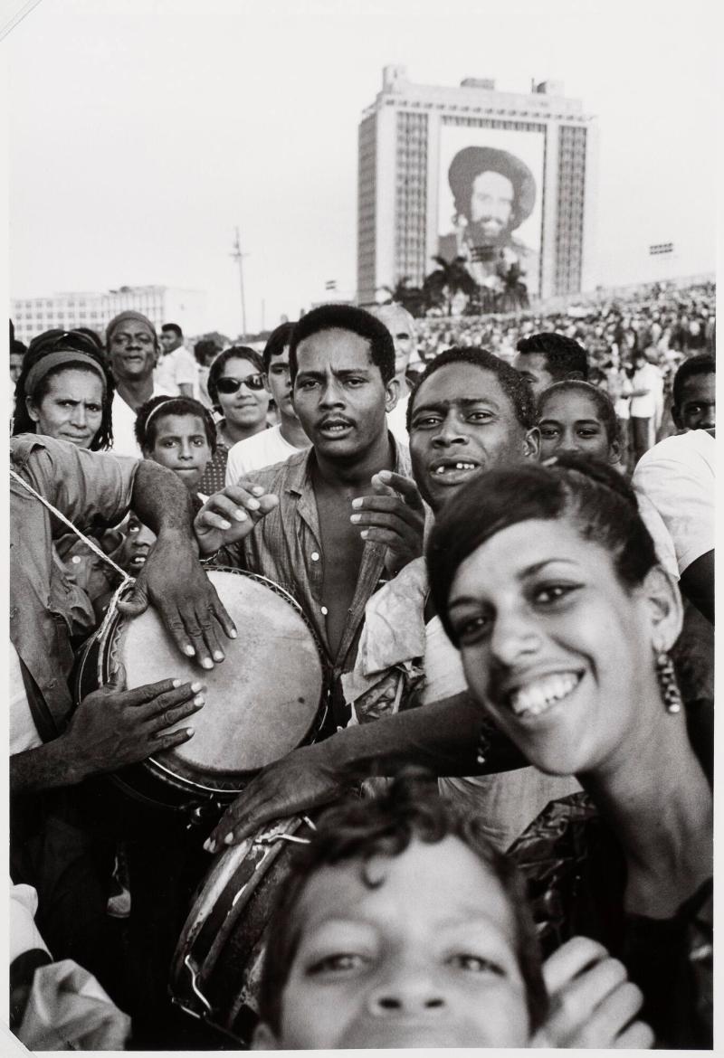 26 juli 1972, massmöte på Plaza de la Revolución. Havanna. Ur serien Kuba