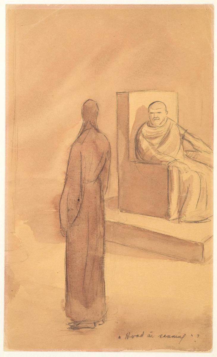 Jesus och Pilatus 'vad är sanningen'