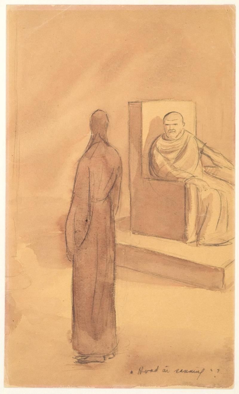 Jesus och Pilatus 'vad är sanningen'