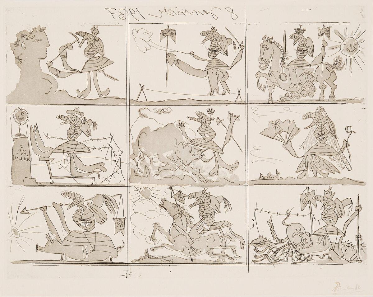 Sueno y Mentira de Franco (Planche I)