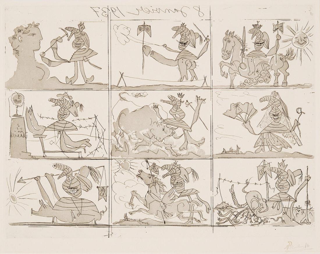 Sueno y Mentira de Franco (Planche I)