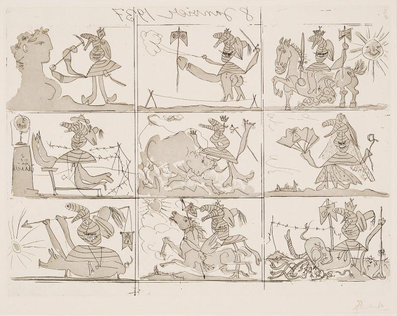 Sueno y Mentira de Franco (Planche I)