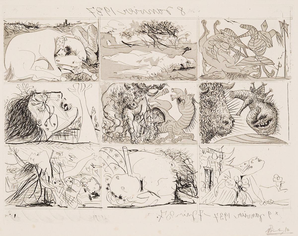 Sueno y Mentira de Franco (Planche II)