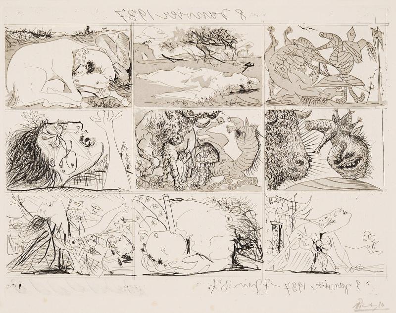 Sueno y Mentira de Franco (Planche II)