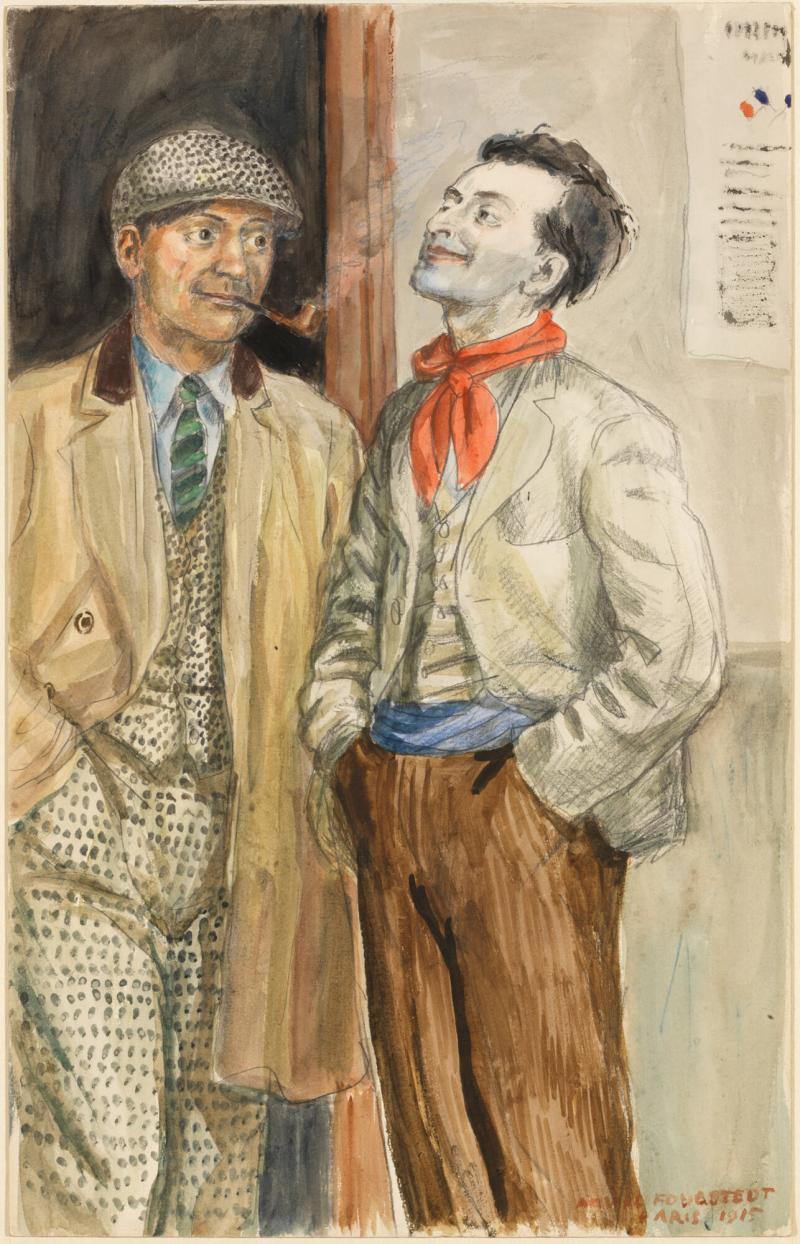 Picasso och Modigliani