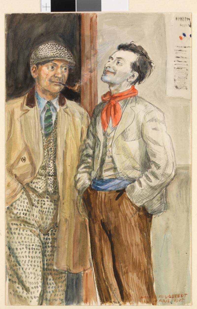 Picasso och Modigliani