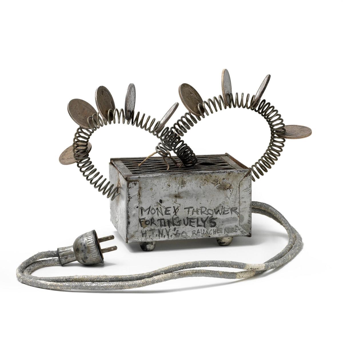 Money Thrower for Tinguely´s H.T.N.Y. (Homage to New York)