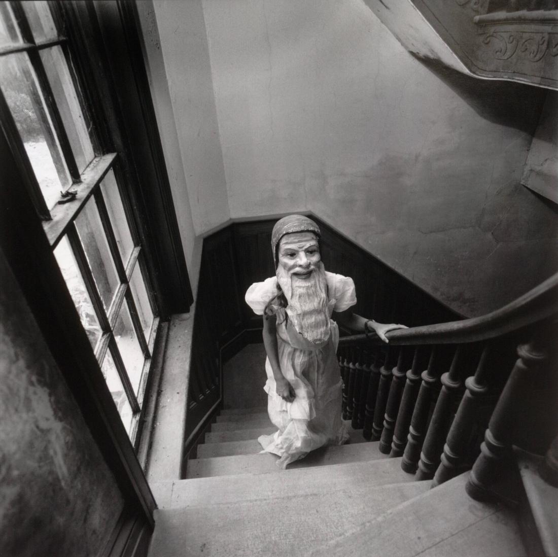 Girl in Mask, Rhinebeck, New York