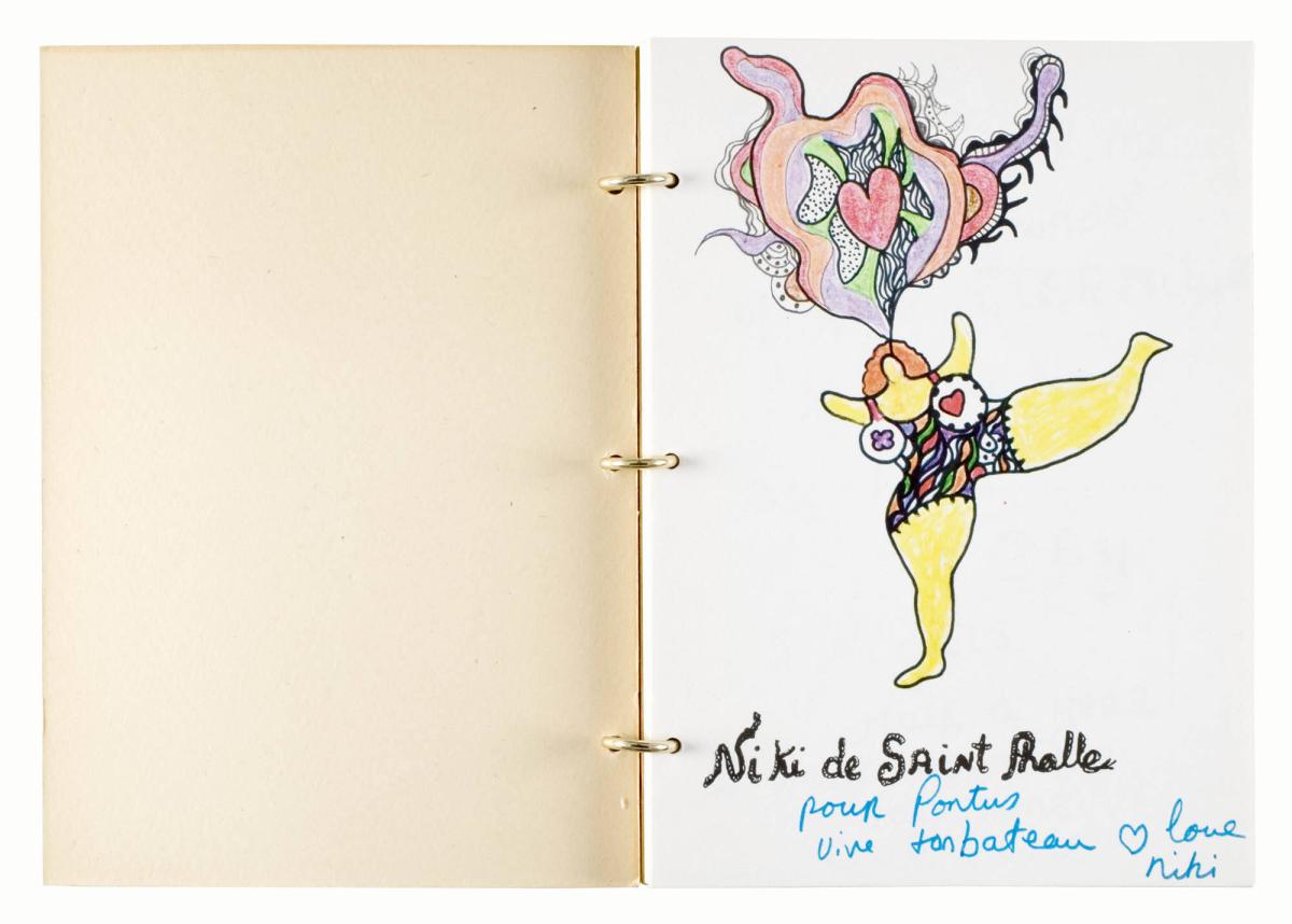 Niki de Saint-Phalle. Ur boken "NIki de Saint Phalle"