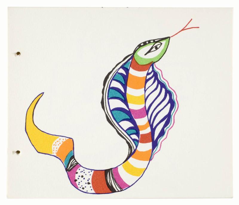 The Devouring Mothers - Story Book by Niki de Saint Phalle. Ur boken "the Devouring Mothers - Story Book by Niki de Saint Phalle"