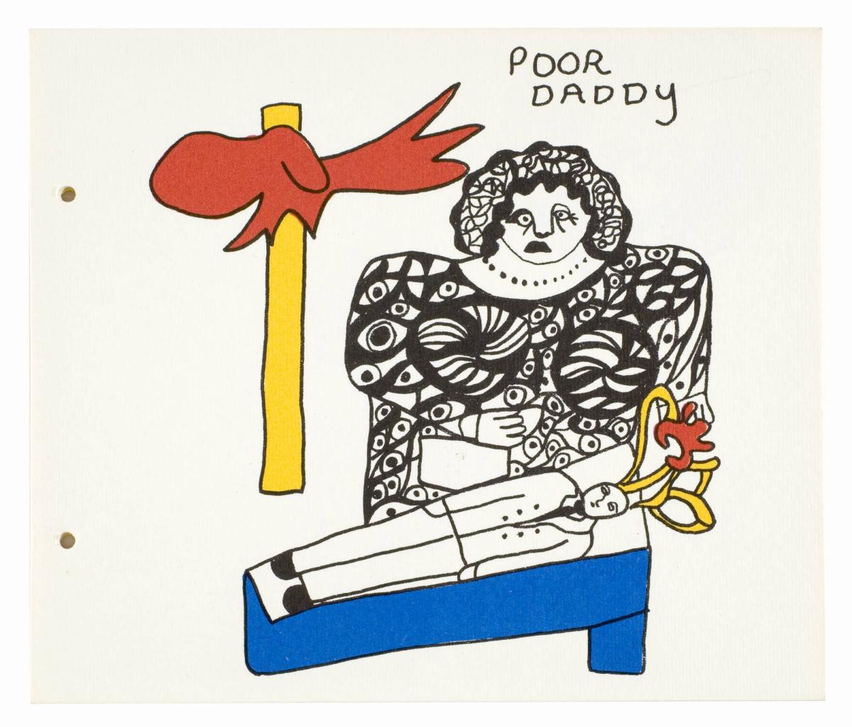The Devouring Mothers - Story Book by Niki de Saint Phalle. Ur boken "the Devouring Mothers - Story Book by Niki de Saint Phalle"