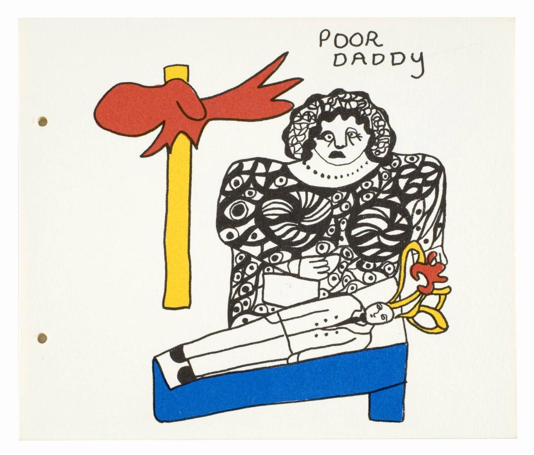 The Devouring Mothers - Story Book by Niki de Saint Phalle. Ur boken "the Devouring Mothers - Story Book by Niki de Saint Phalle"