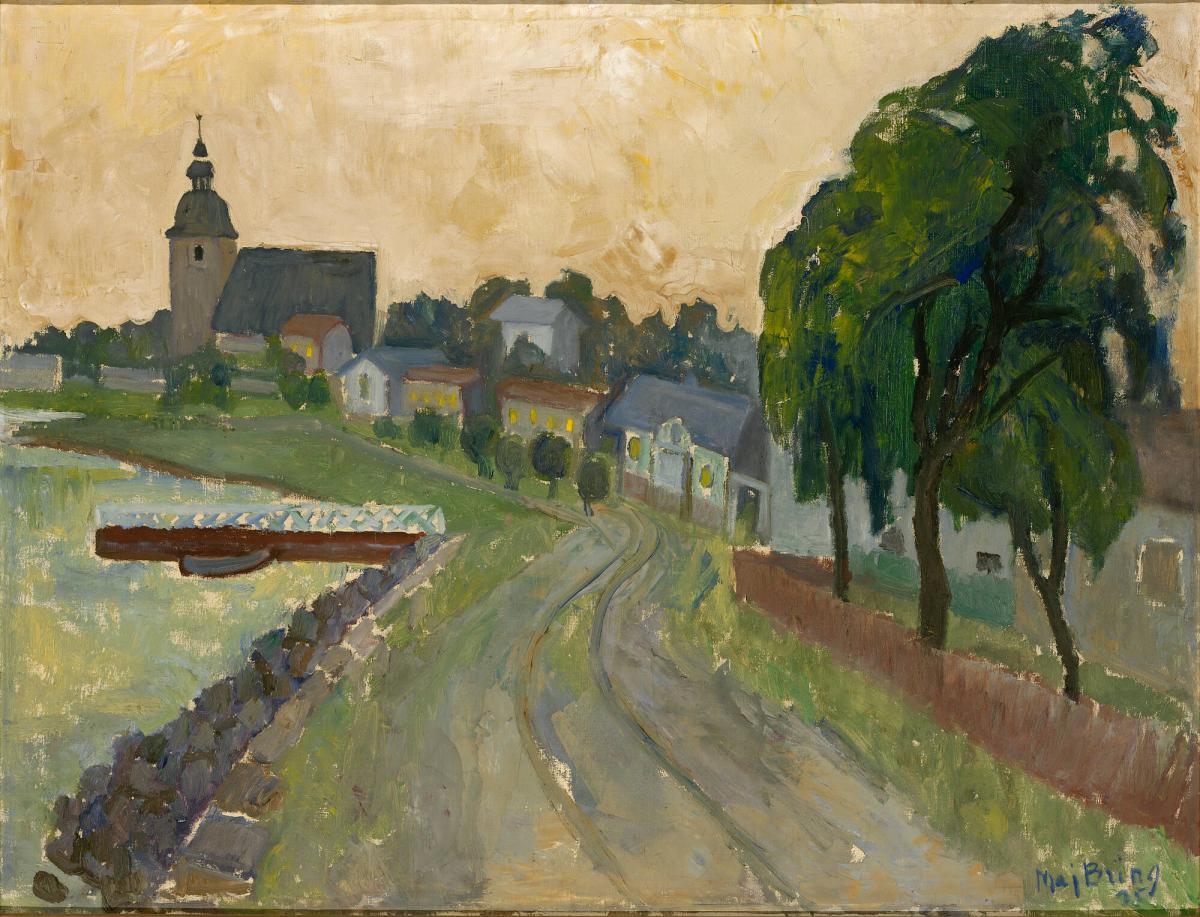 Afton i Nådendal