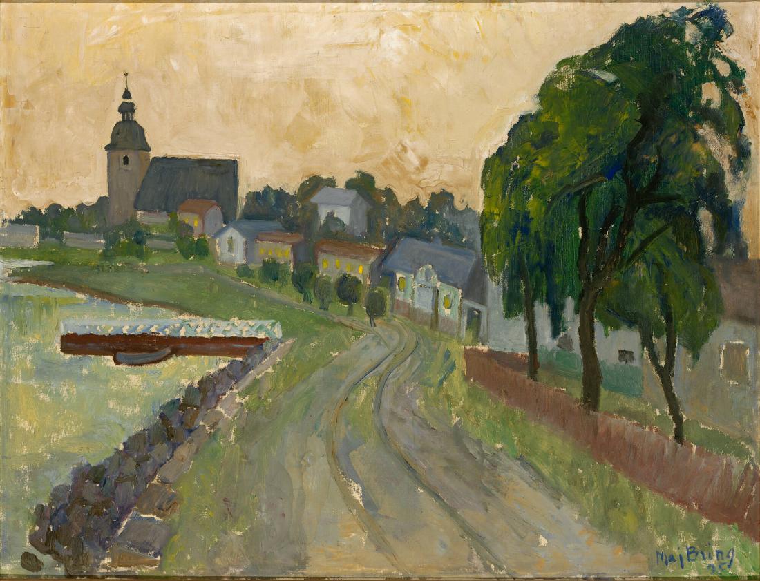 Afton i Nådendal