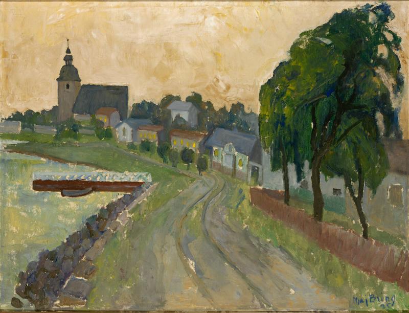 Afton i Nådendal