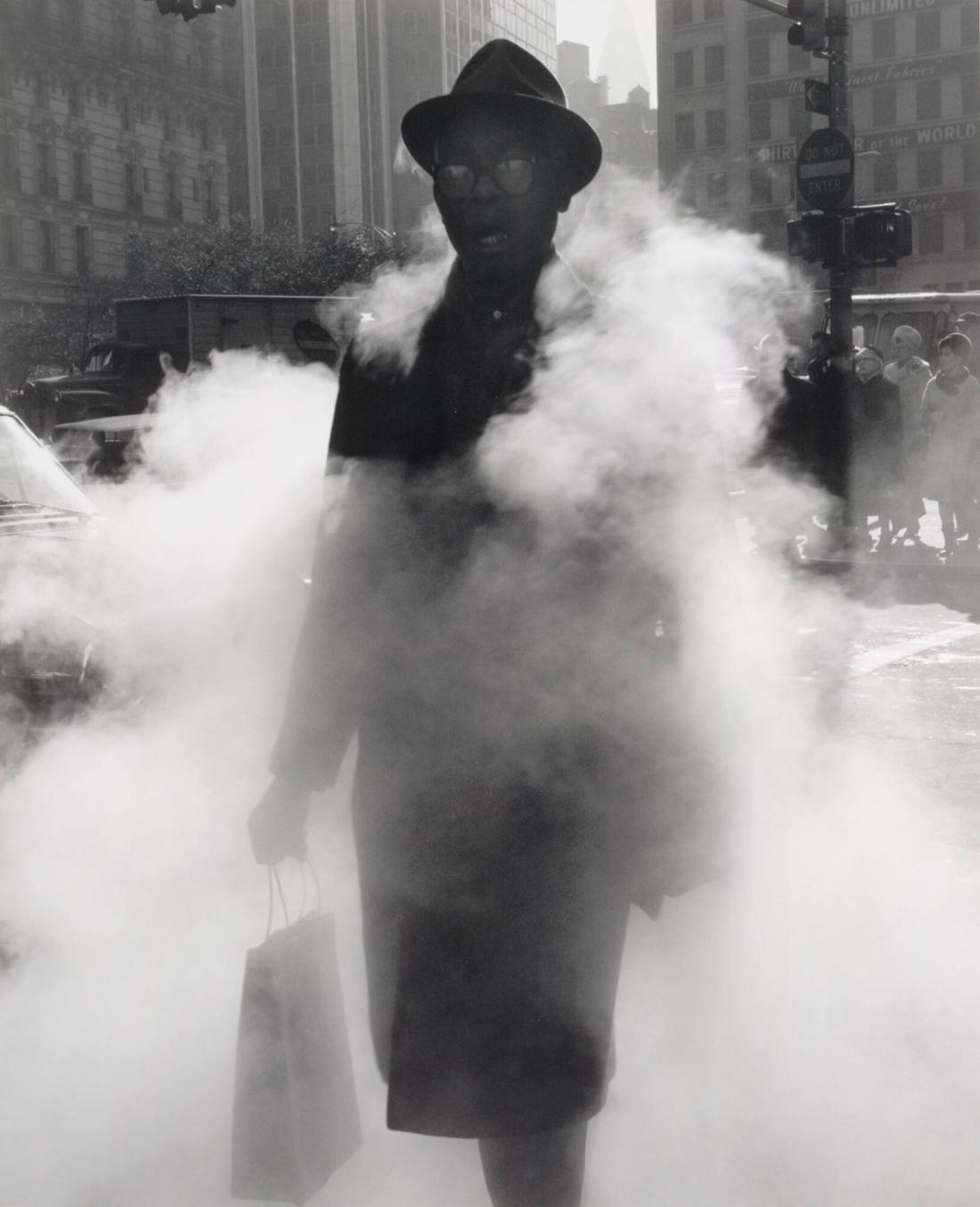 Man in Steam, New York City