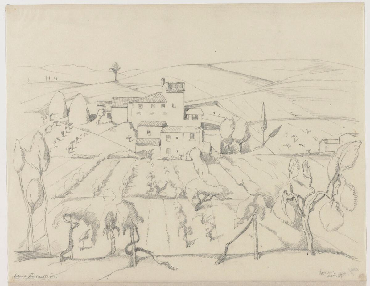 Landskap, Toscana