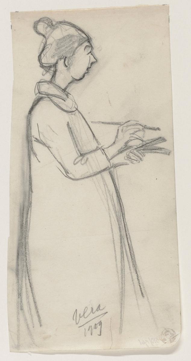 Konstnärinnan Vera Nilsson