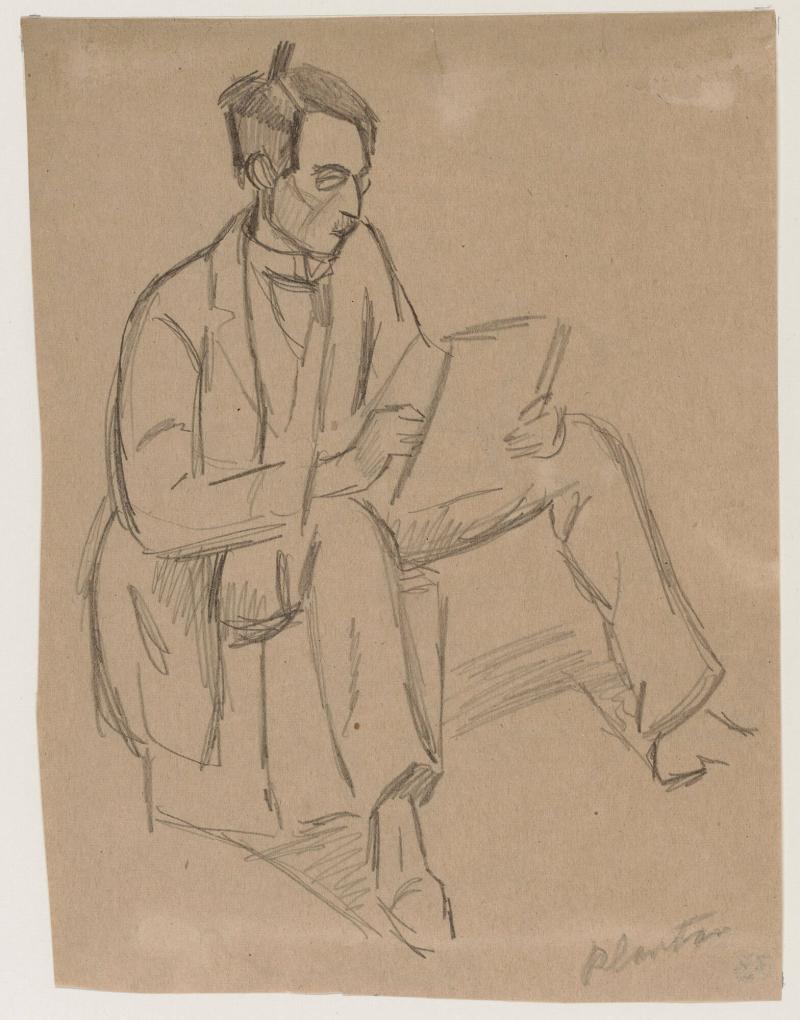 Konstnären Torsten Palm ('Plantan')(1885-1934)