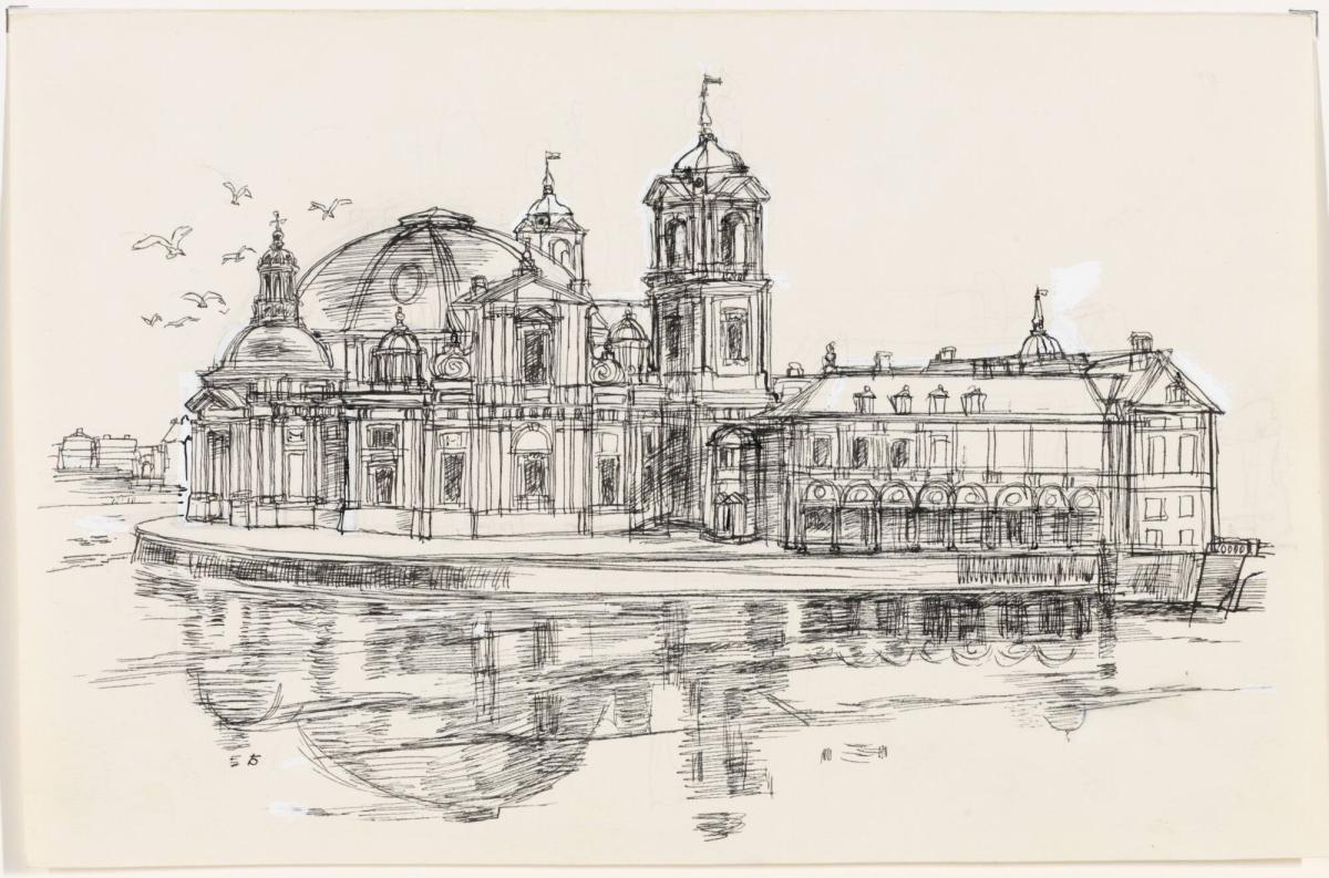 Finska kyrkan på Helgeandsholmen (Rekonstruktion)