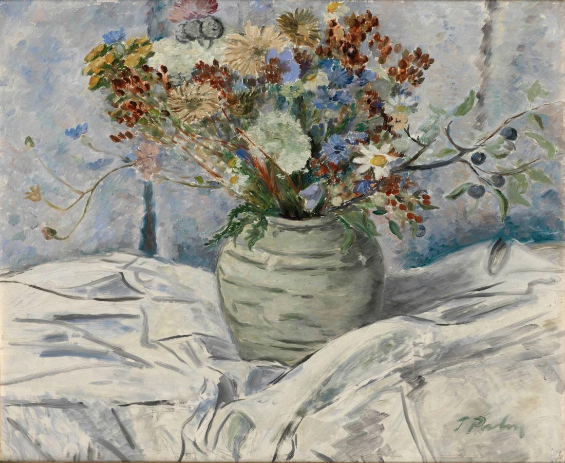 Blommor i kruka