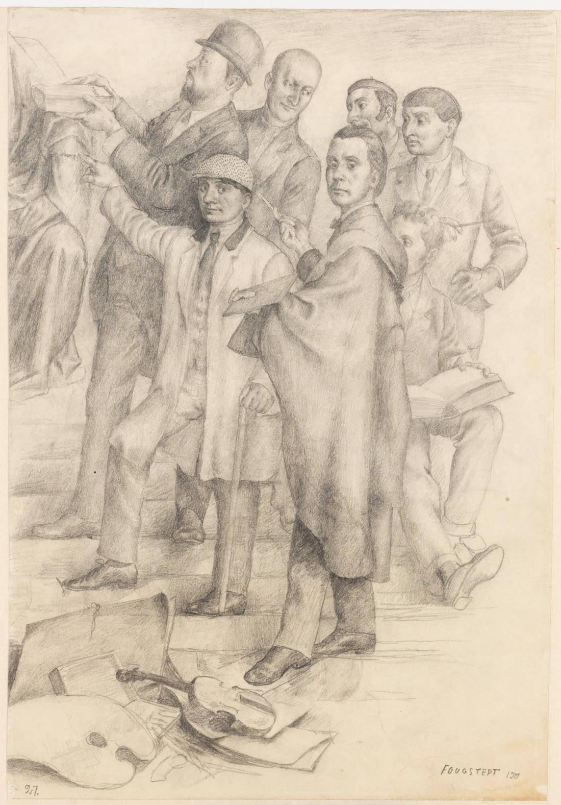 Picasso, Max Jacob, Vollard, Ortiz m.fl