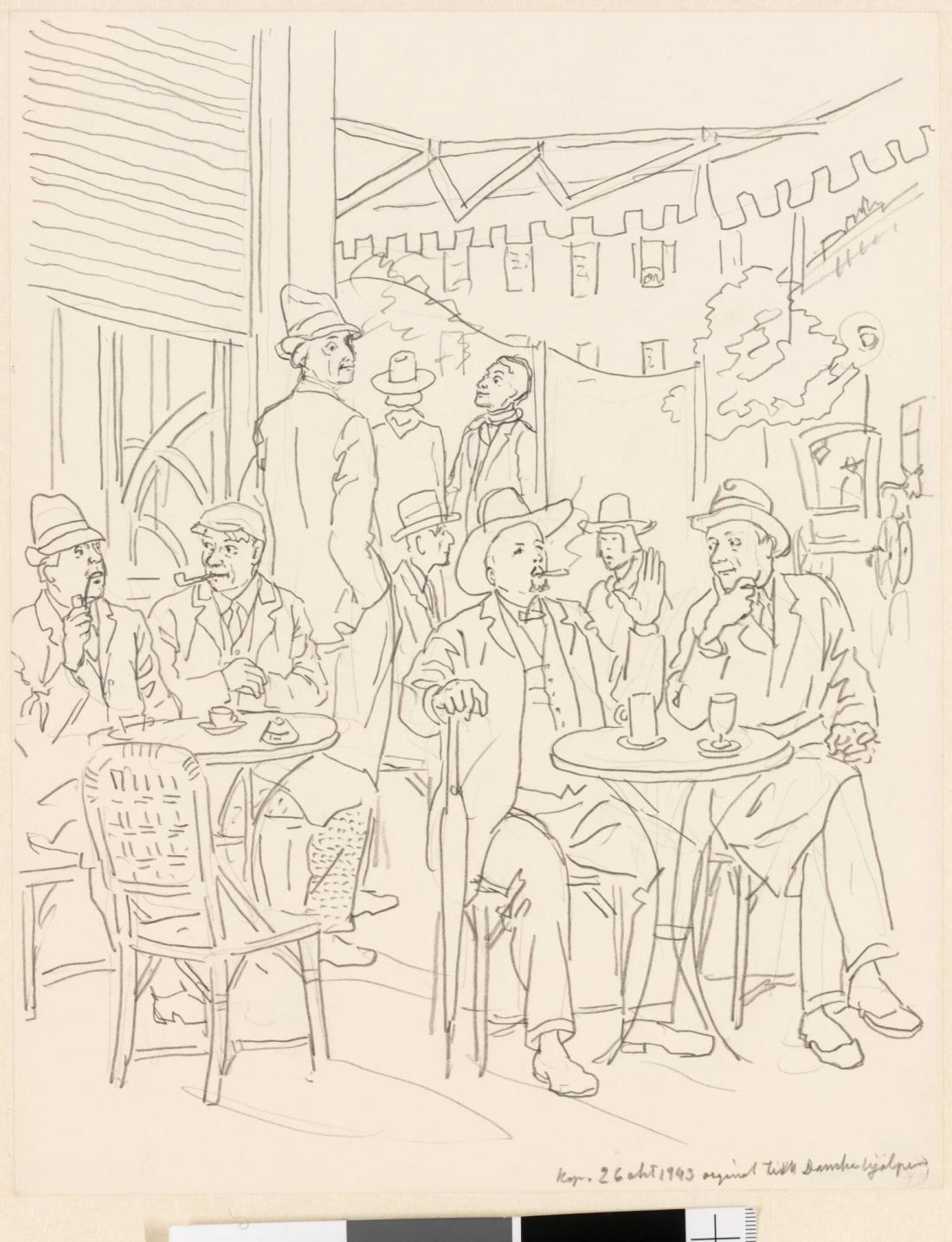 Dôme, med bl.a Picasso och Gustaf Hellström