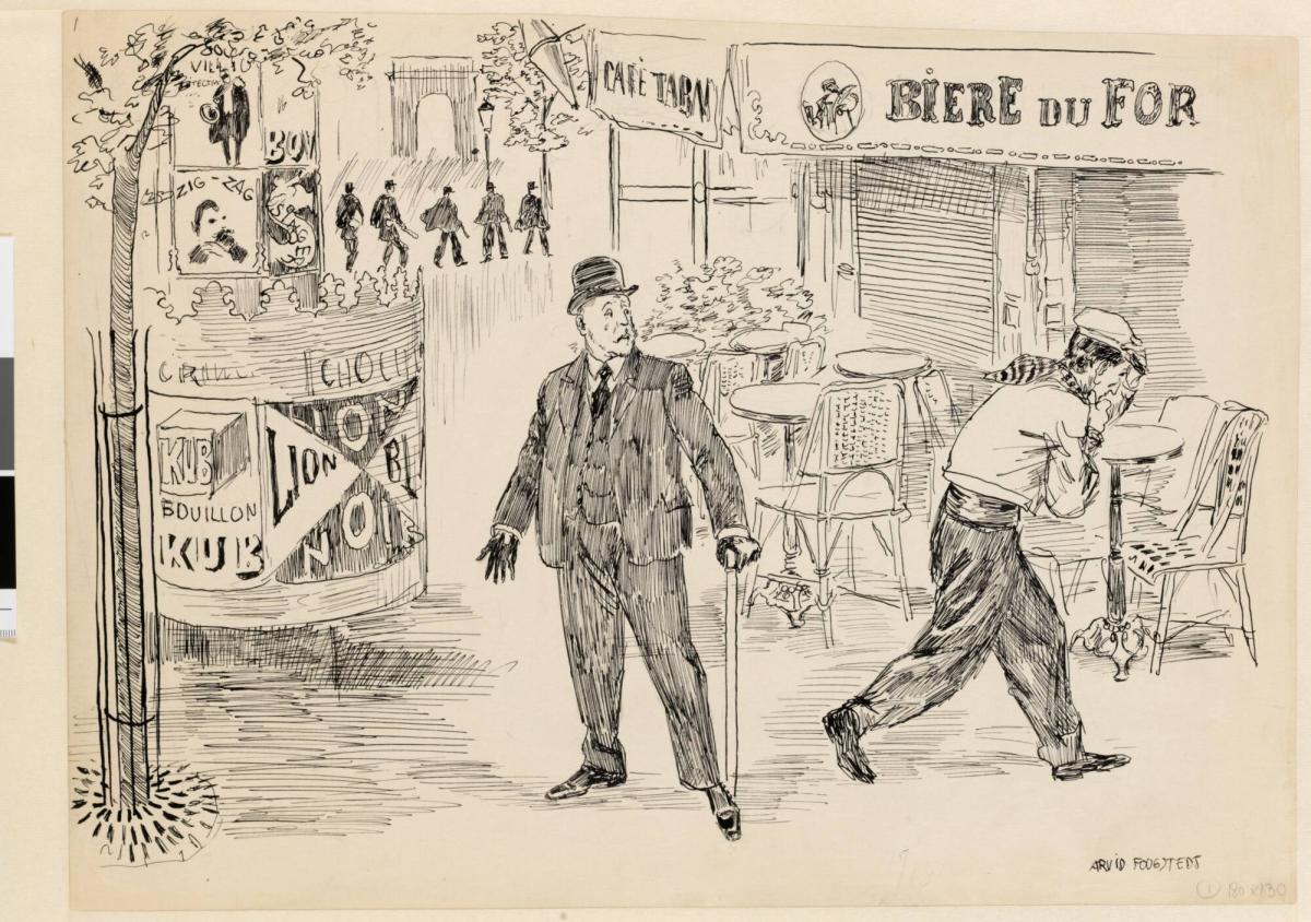 Aftonpromenad (Rudolf Värnlund)