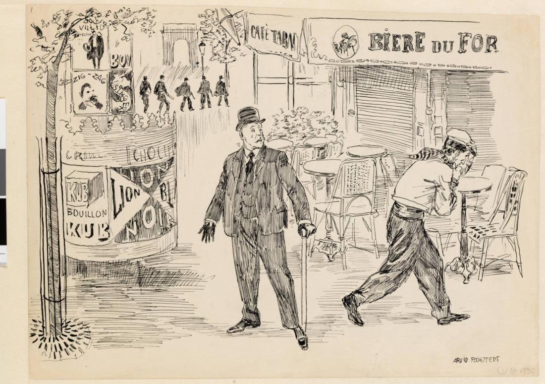 Aftonpromenad (Rudolf Värnlund)