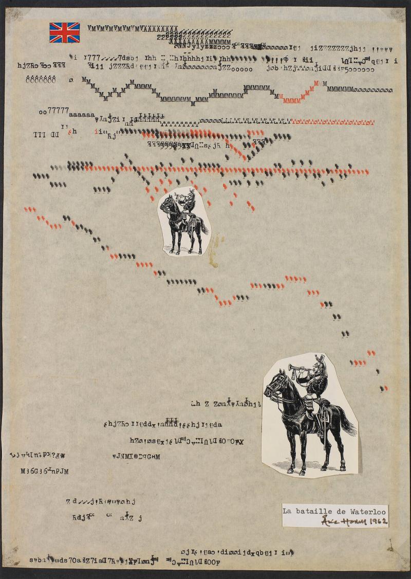 La bataille de Waterloo