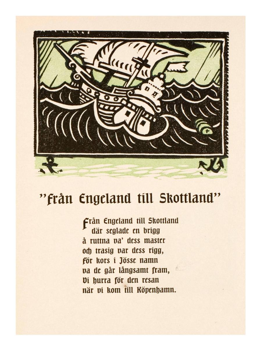 Ill. till visan 'Från Engeland till Skottland'