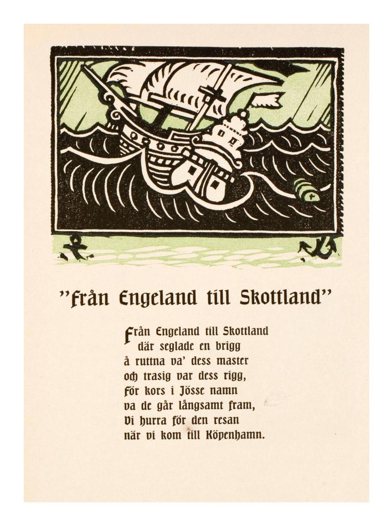 Ill. till visan 'Från Engeland till Skottland'