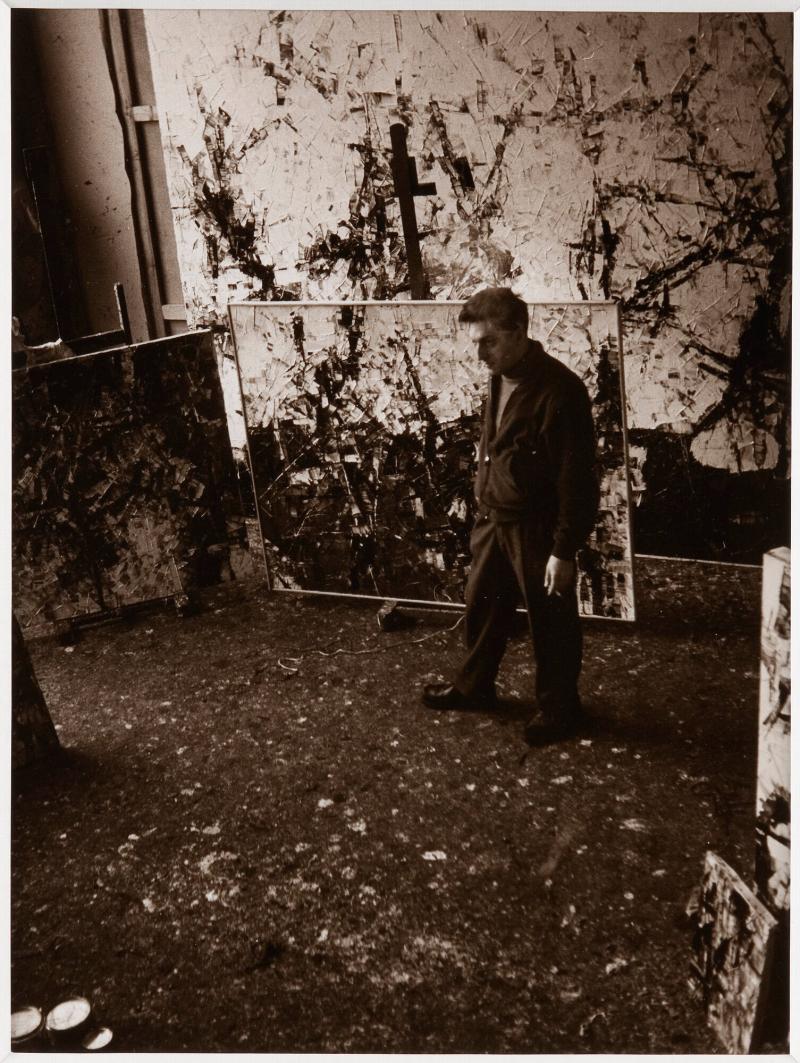 Jean Paul Riopelle. Ur serien "Portraits of Artists"