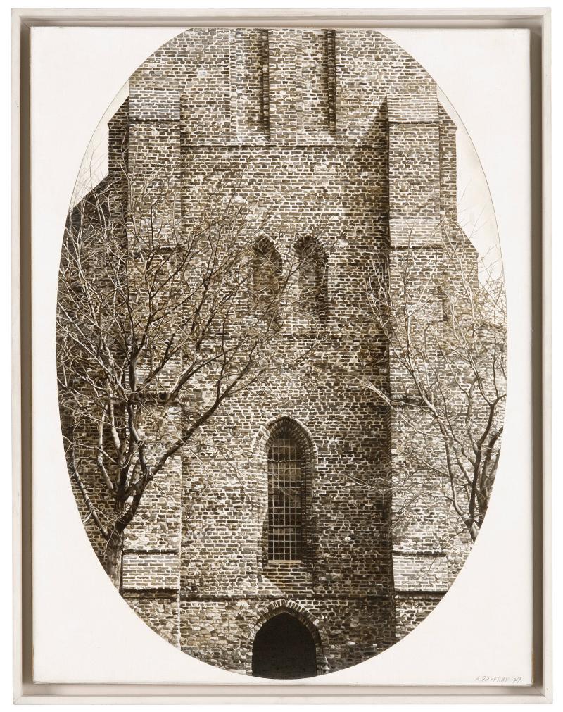 L'Église de Domburg de Piet Mondrian
