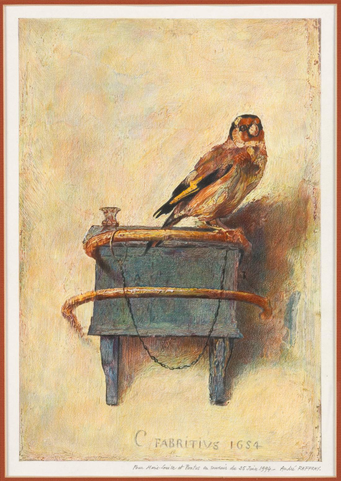Le Chardonneret de Carel Fabritius