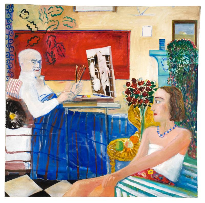Matisse och modell II [Lydia Delektorskaja]